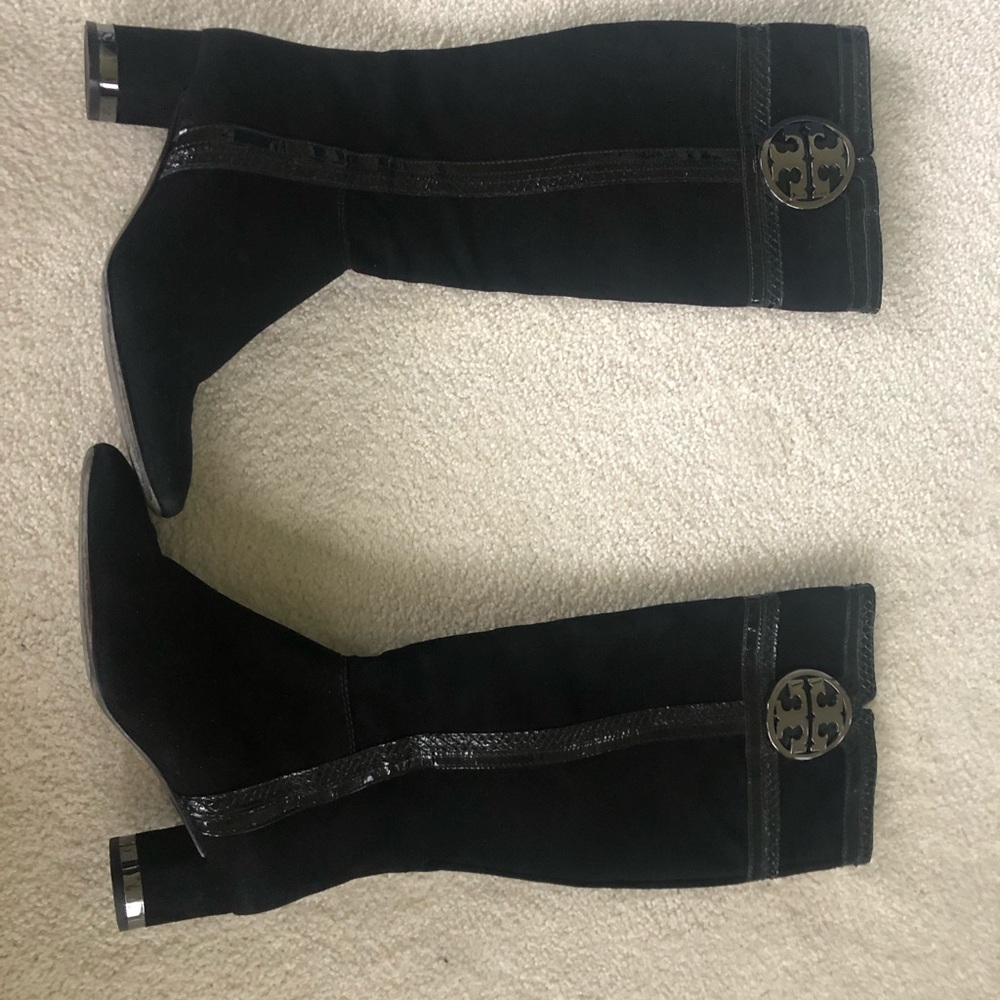 Tory Burch suede boots